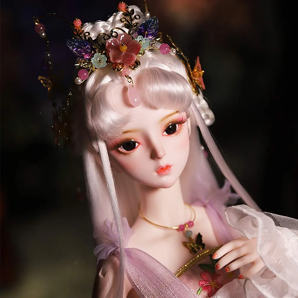 1/3 Bjd Doll 60Cm/24Inch Ball Jointed Doll DIY Toys Cosplay Fashion Dolls with Outfit Clothes Shoes Wigs Makeup for Girls,Xiao Qiao,Chinese Style Doll