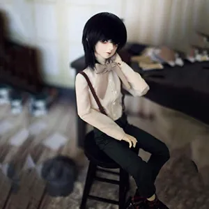 1/4 BJD Dolls 40Cm SD Dolls Ball Jionted Doll Baby DIY Toy with Full Set Clothes Shoes Wig Makeup Deluxe Collector Doll BJD Fully Poseable Fashion Doll ,Best Gift for Girls