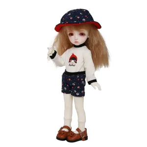 1/6 BJD Doll 26 cm 10 Inch 19 Ball Joints SD Dolls  Clothes   Wig   Skirt   Shoes   Socks, Surprise Doll Best Gift for Girls