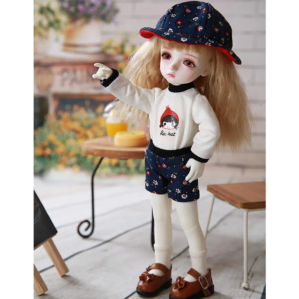 1/6 BJD Doll 26 cm 10 Inch 19 Ball Joints SD Dolls  Clothes   Wig   Skirt   Shoes   Socks, Surprise Doll Best Gift for Girls