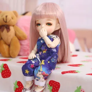 1/8 BJD Doll 15 cm 6 Inch 19 Ball Joints SD Dolls DIY Toys with All Clothes Shoes Wig Hair Makeup Surprise Dolls Best Gift for Girls