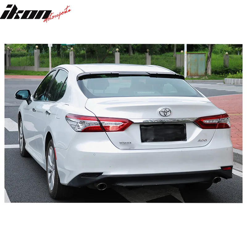 2018-2025 Toyota Camry V2 Style Gloss Black Rear Roof Spoiler Wing ABS