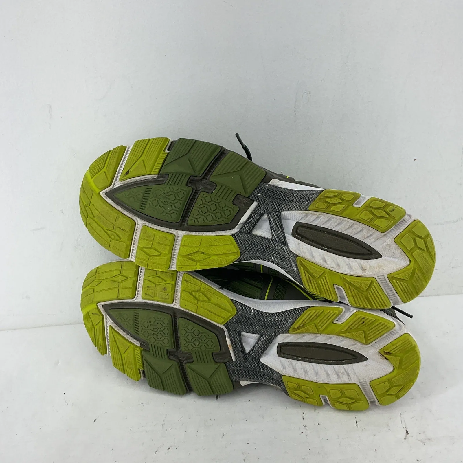 361 Degrees Green Athletic Sneakers Men Size 12 Preowned