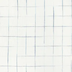 36375.51.0 ENNIS CHECK INDIGO - KRAVET DESIGN Fabric