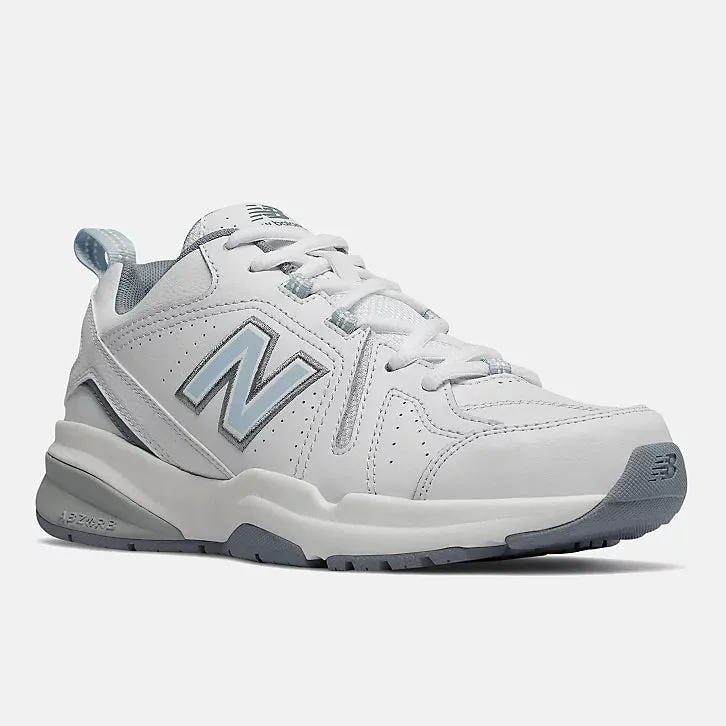 608v5 - White with Light Blue