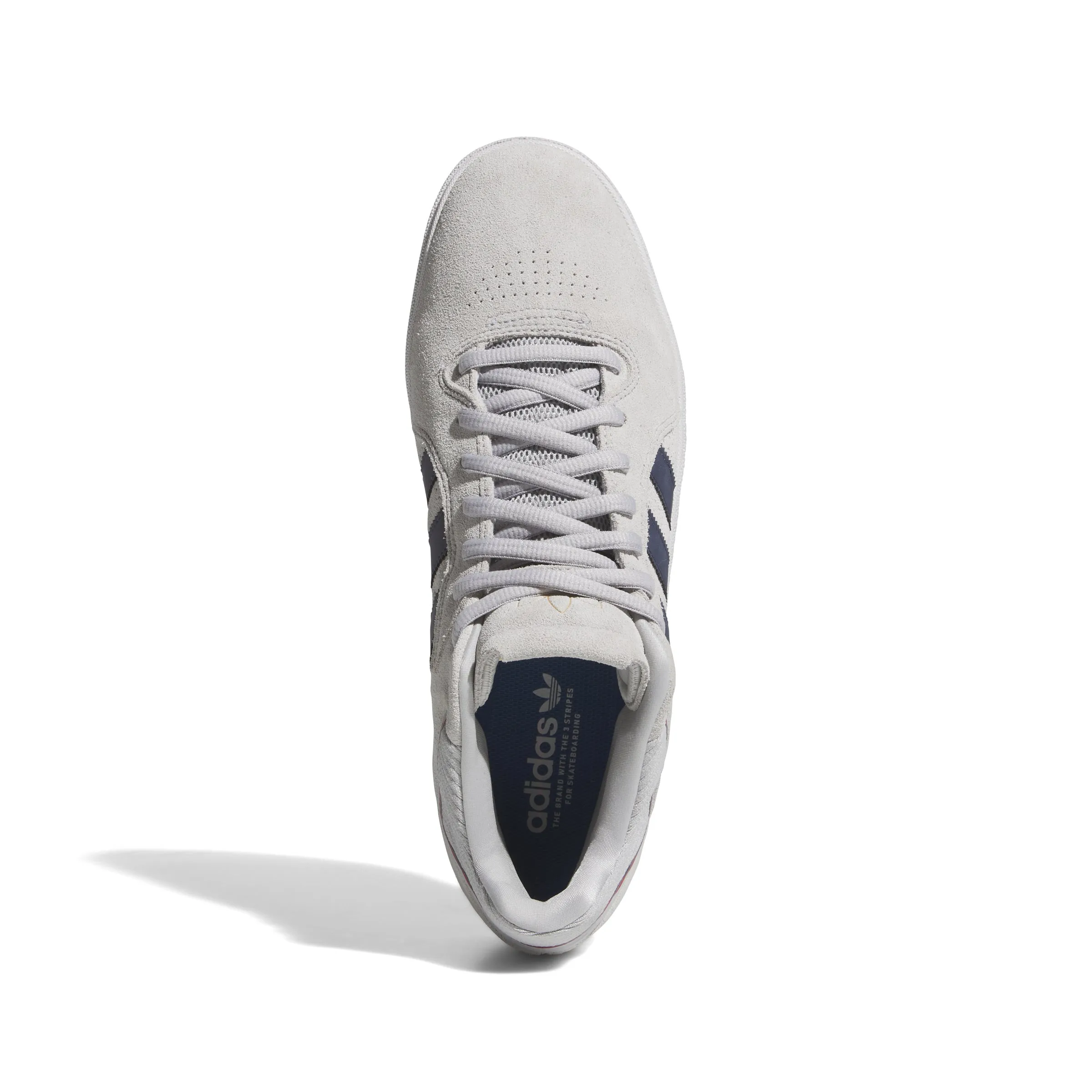 Adidas Tyshawn Skate Shoes - Grey Two/Collegiate Navy/Gold Metallic