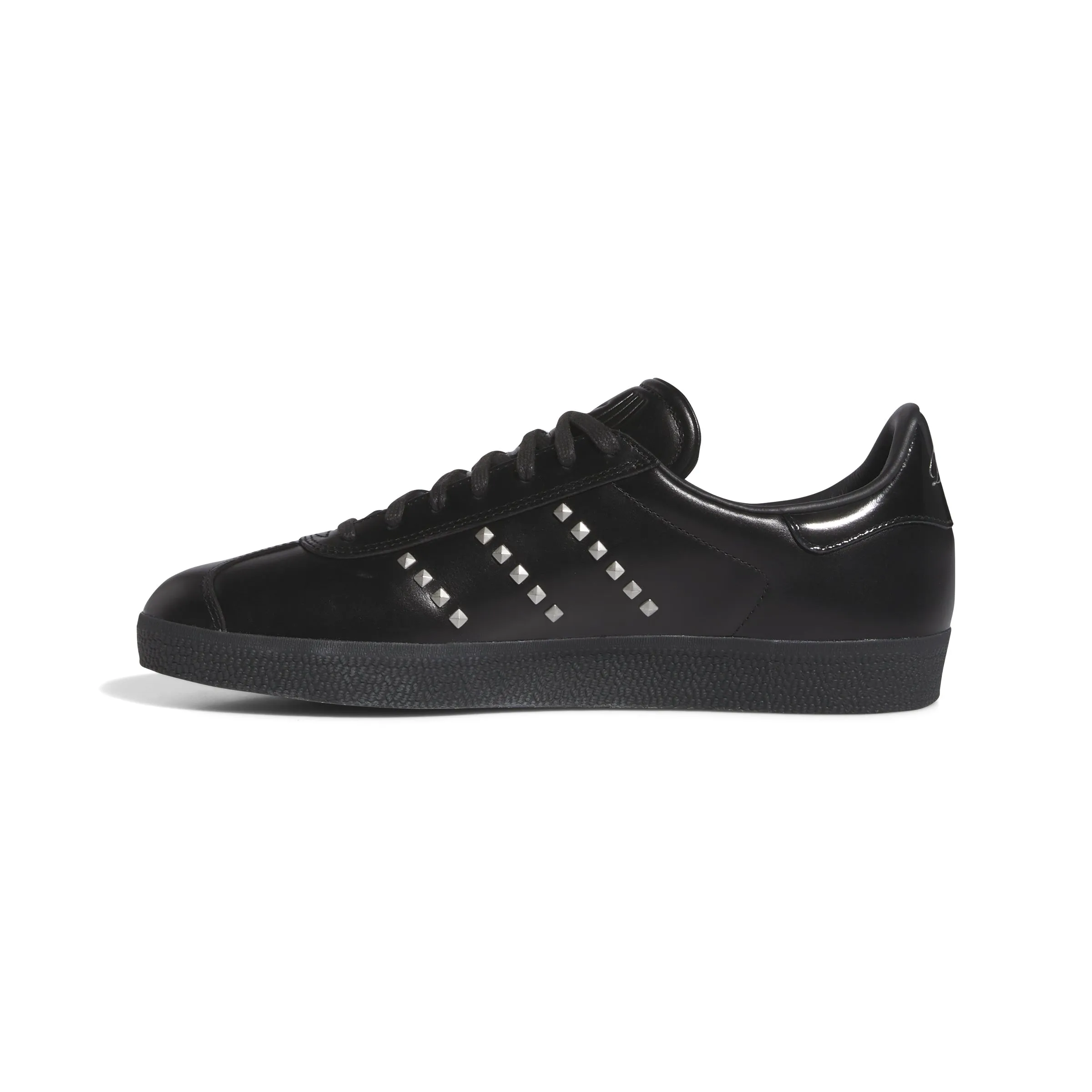 Adidas x Dime Gazelle Adv Skate Shoes-Core Black/Silver Metallic/Carbon
