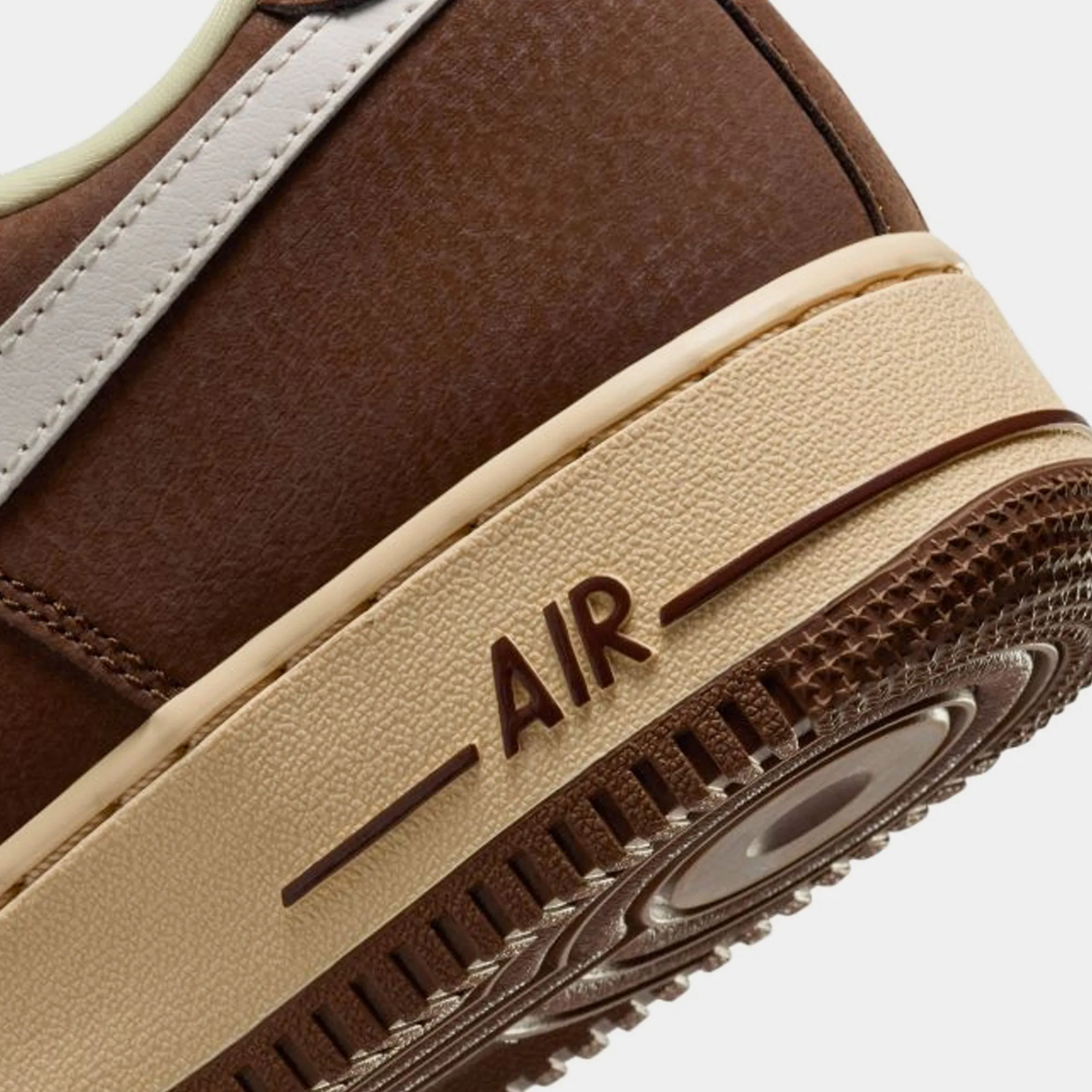 Air Force 1 '07 Low Mens Lifestyle Shoes (Cacao/Coconut Milk)