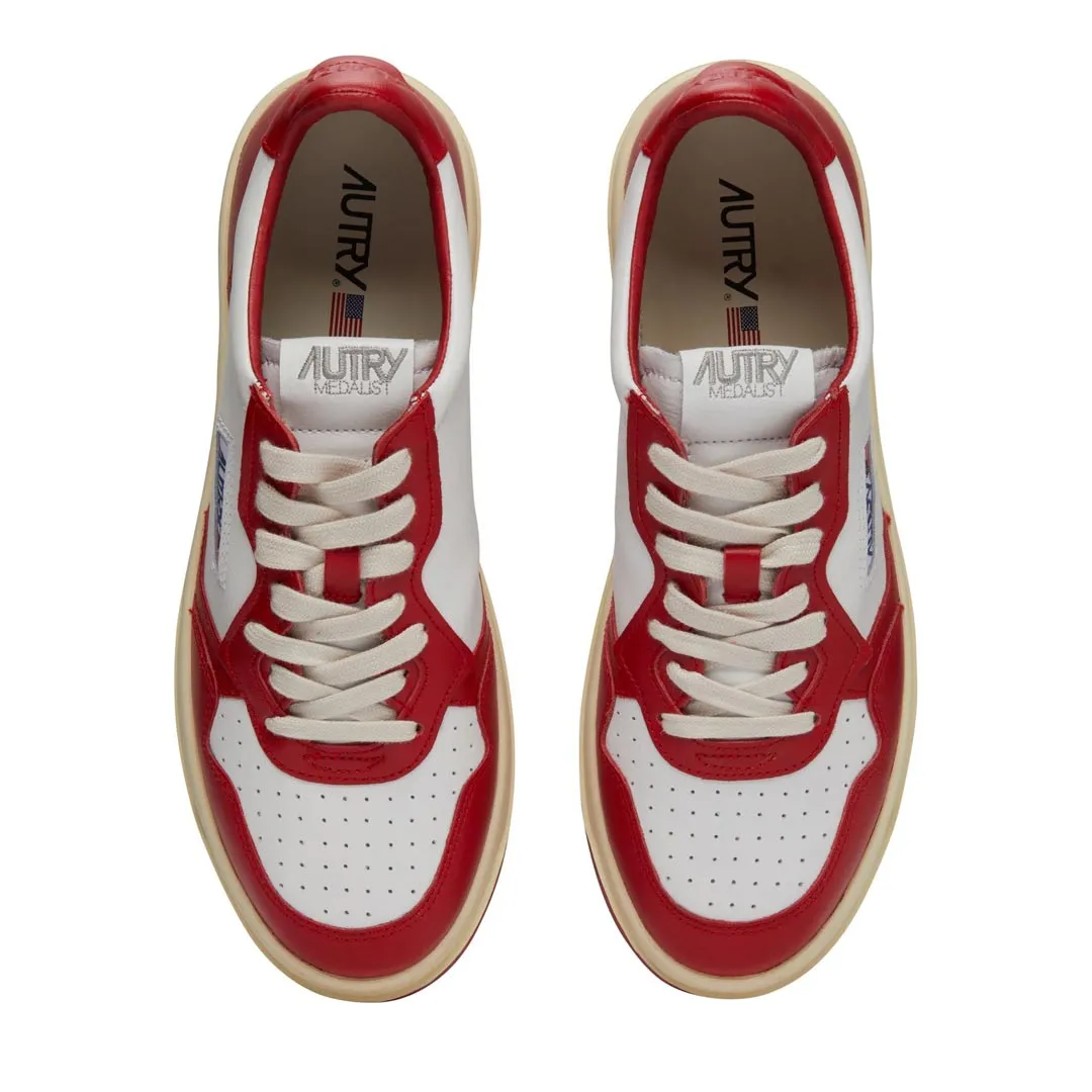 AUTRY Medalist Low sneakers - hvid / rød