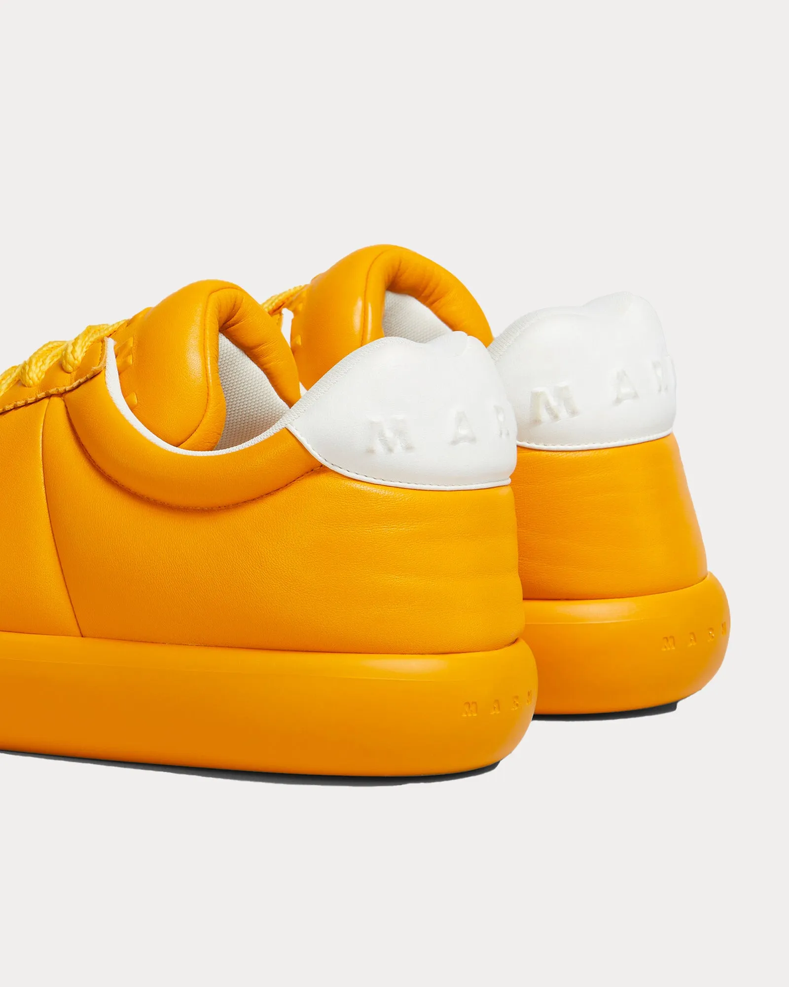 Bigfoot 2.0 Leather Orange Low Top Sneakers