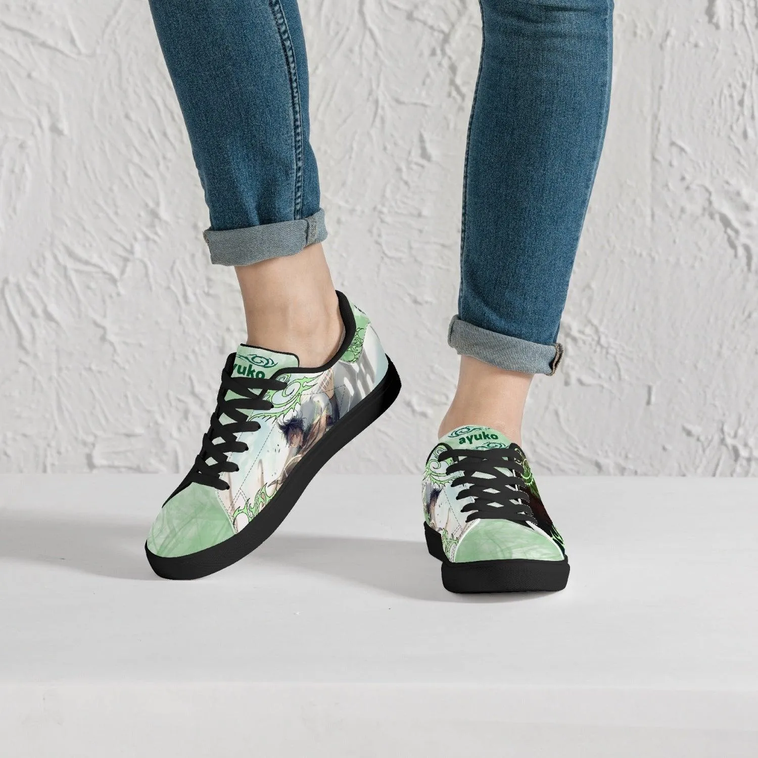 Black Clover Yuno Skate Anime Shoes