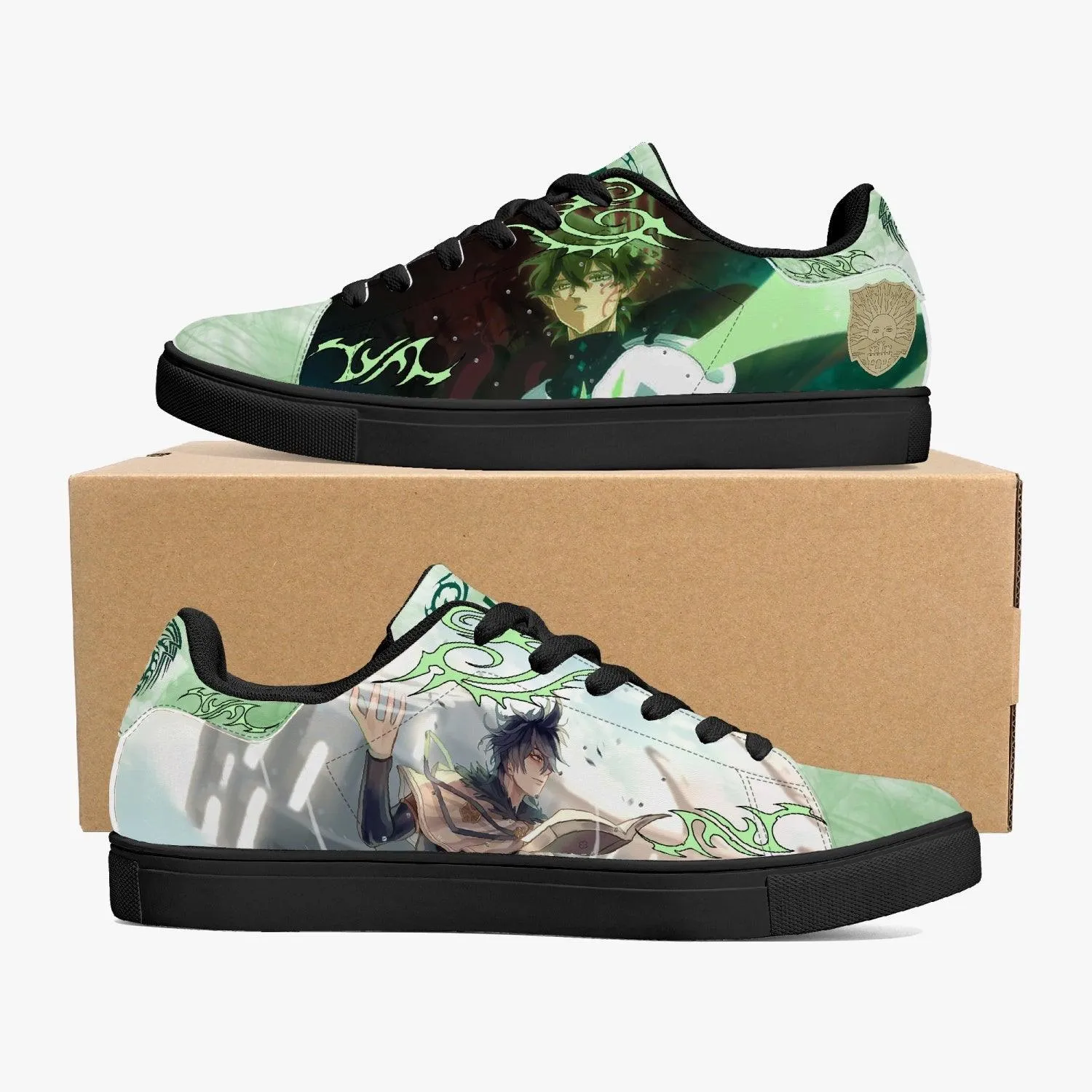 Black Clover Yuno Skate Anime Shoes