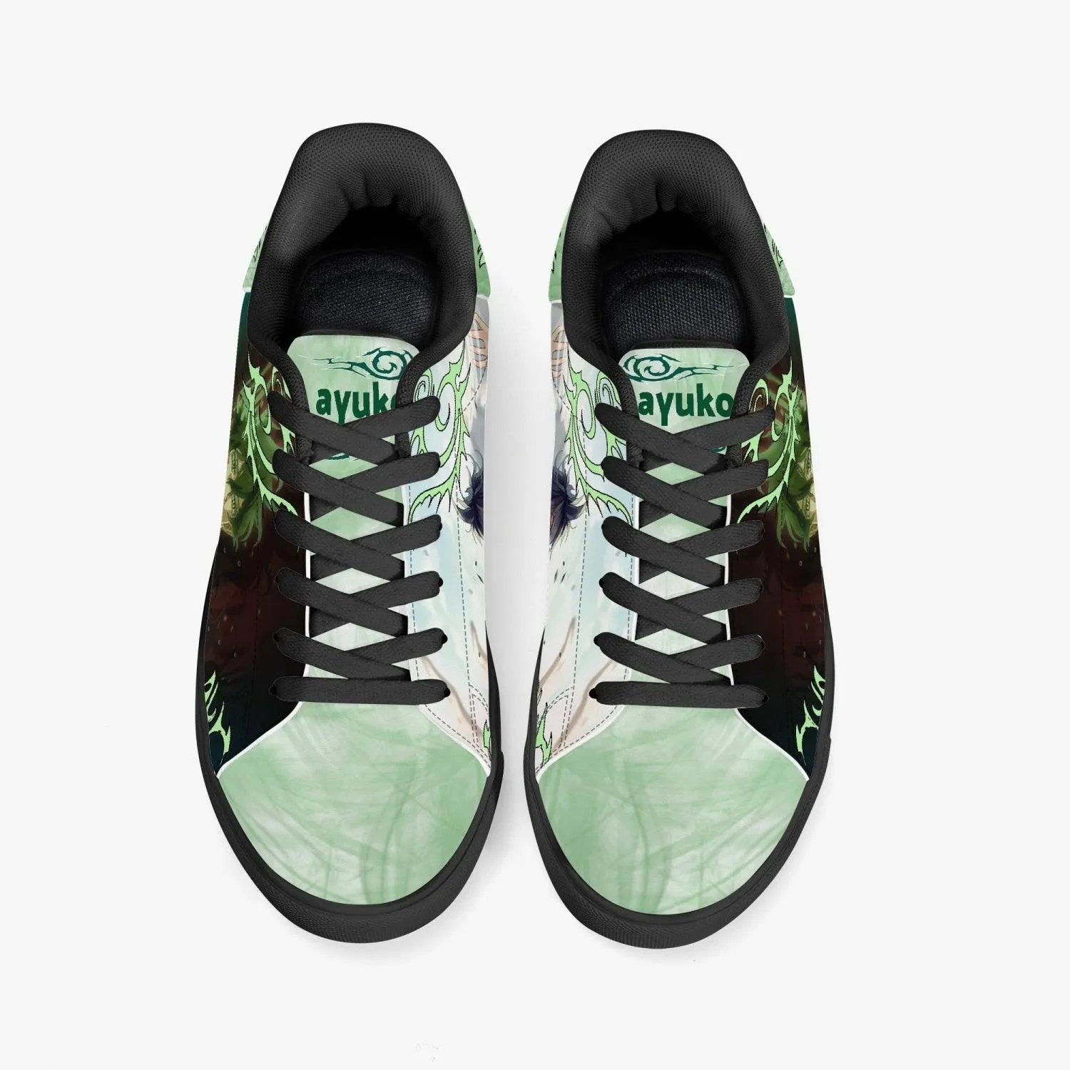 Black Clover Yuno Skate Anime Shoes