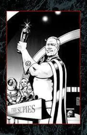 BOYS HEROGASM #1 INTRODUCTORY ED CVR B 10 COPY INCV ROBERTSON B&W