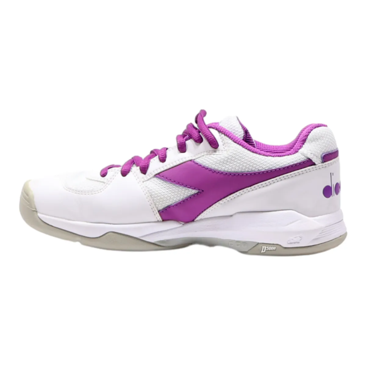 DIADORA Sneaker Trainers White Synthetic Womens UK 5