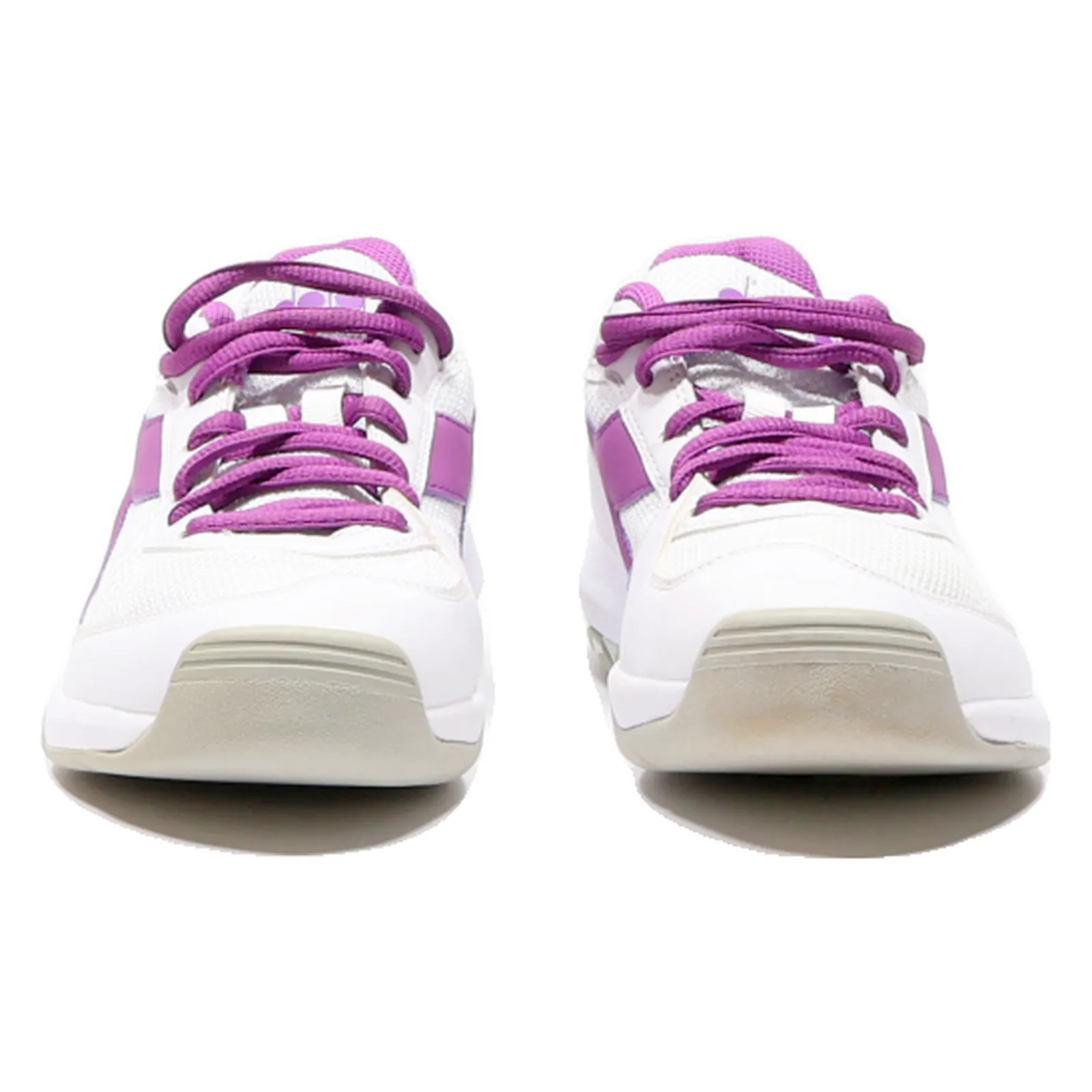DIADORA Sneaker Trainers White Synthetic Womens UK 5