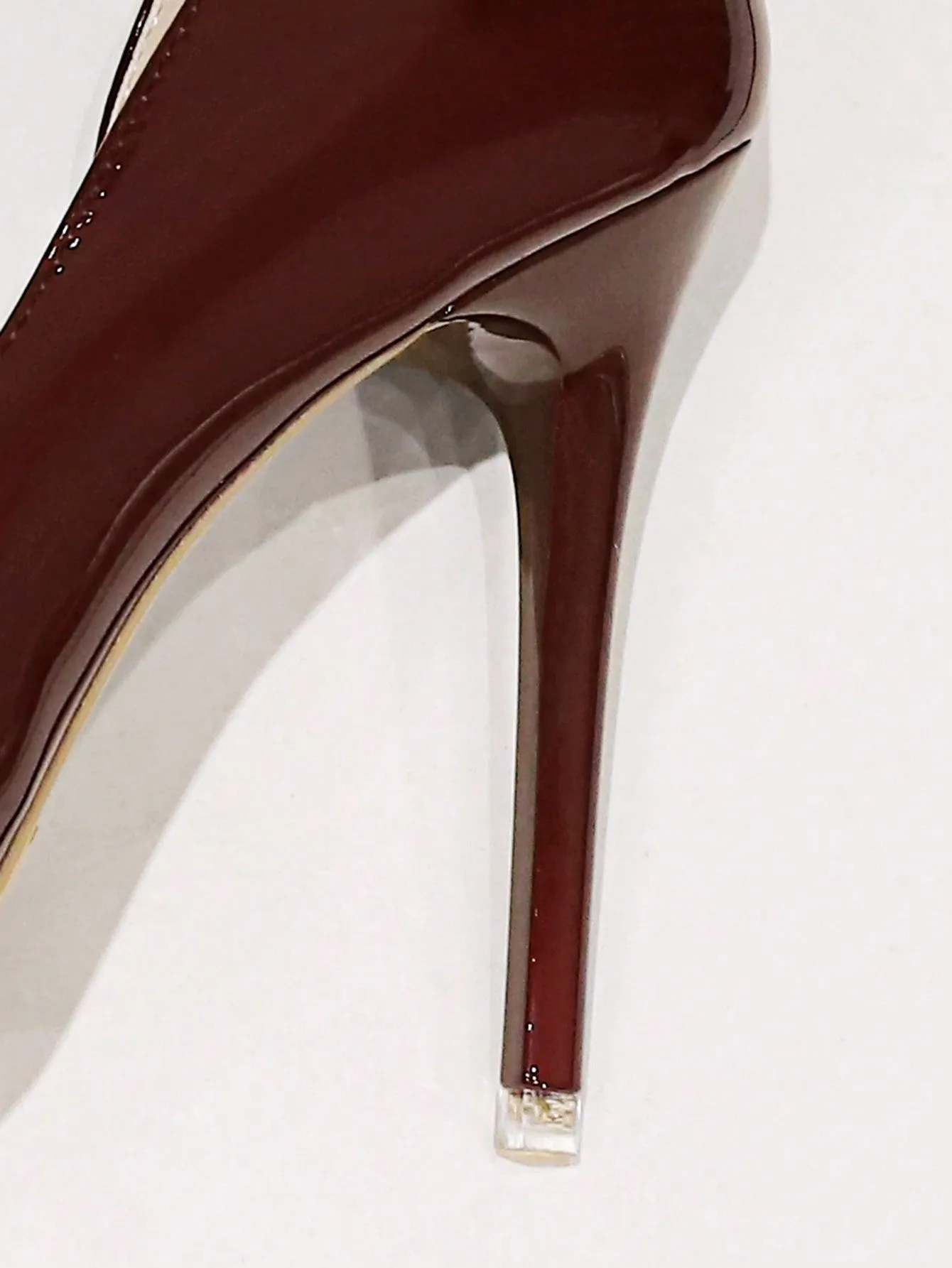 Fashionable Patent Leather Stiletto High Heel Pumps