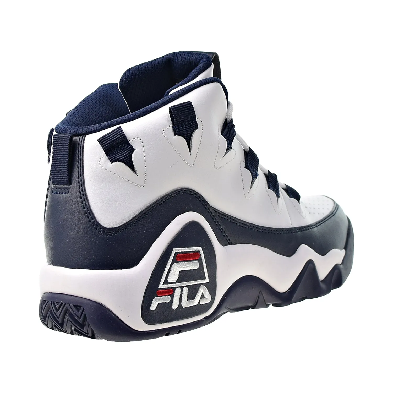 Fila Grant Hill 1 Men's Shoes White-Navy-Red