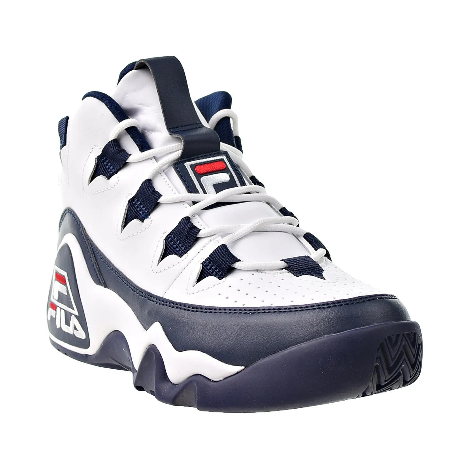 Fila Grant Hill 1 Men's Shoes White-Navy-Red