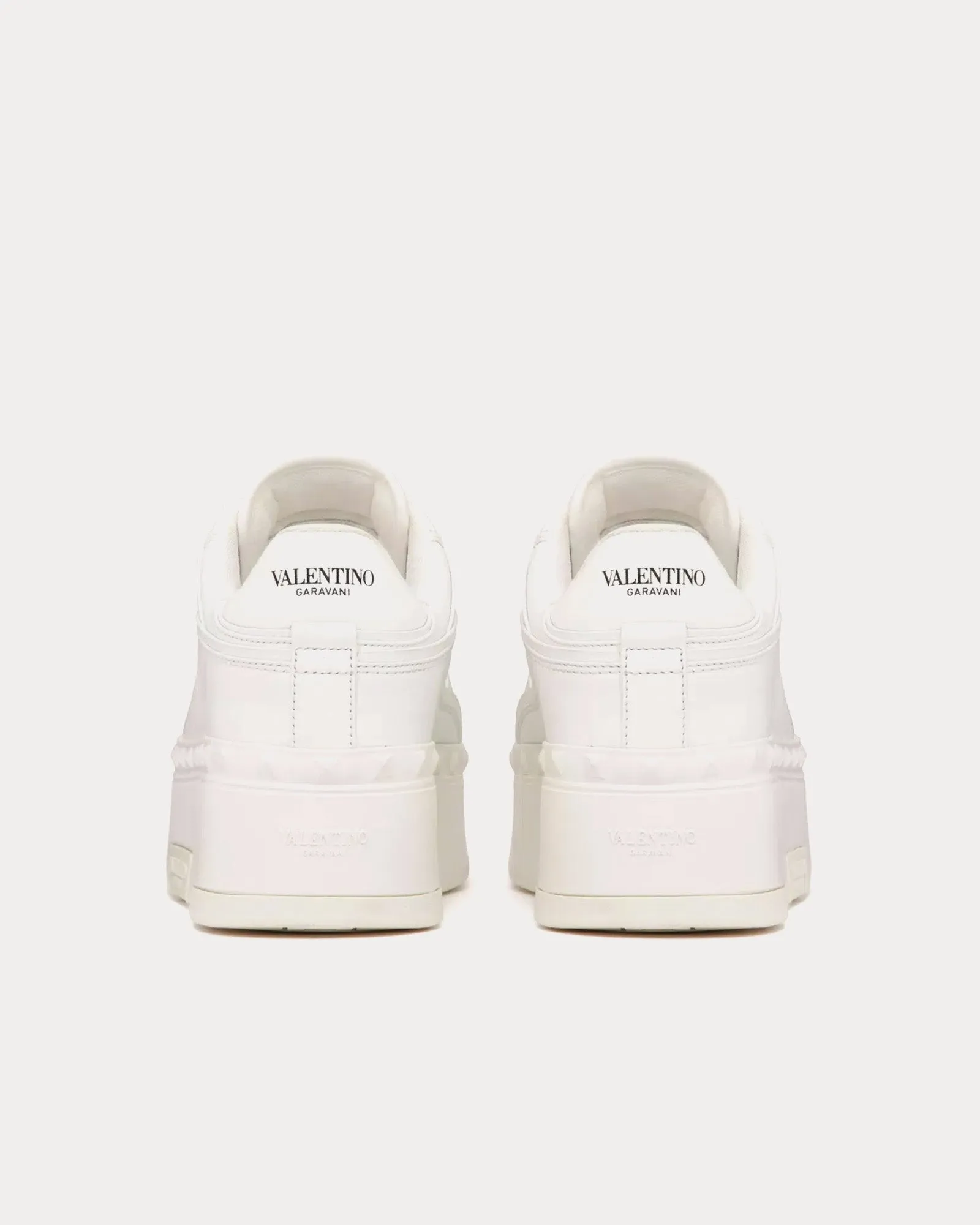Freedots XL Calfskin Leather White Low Top Sneakers