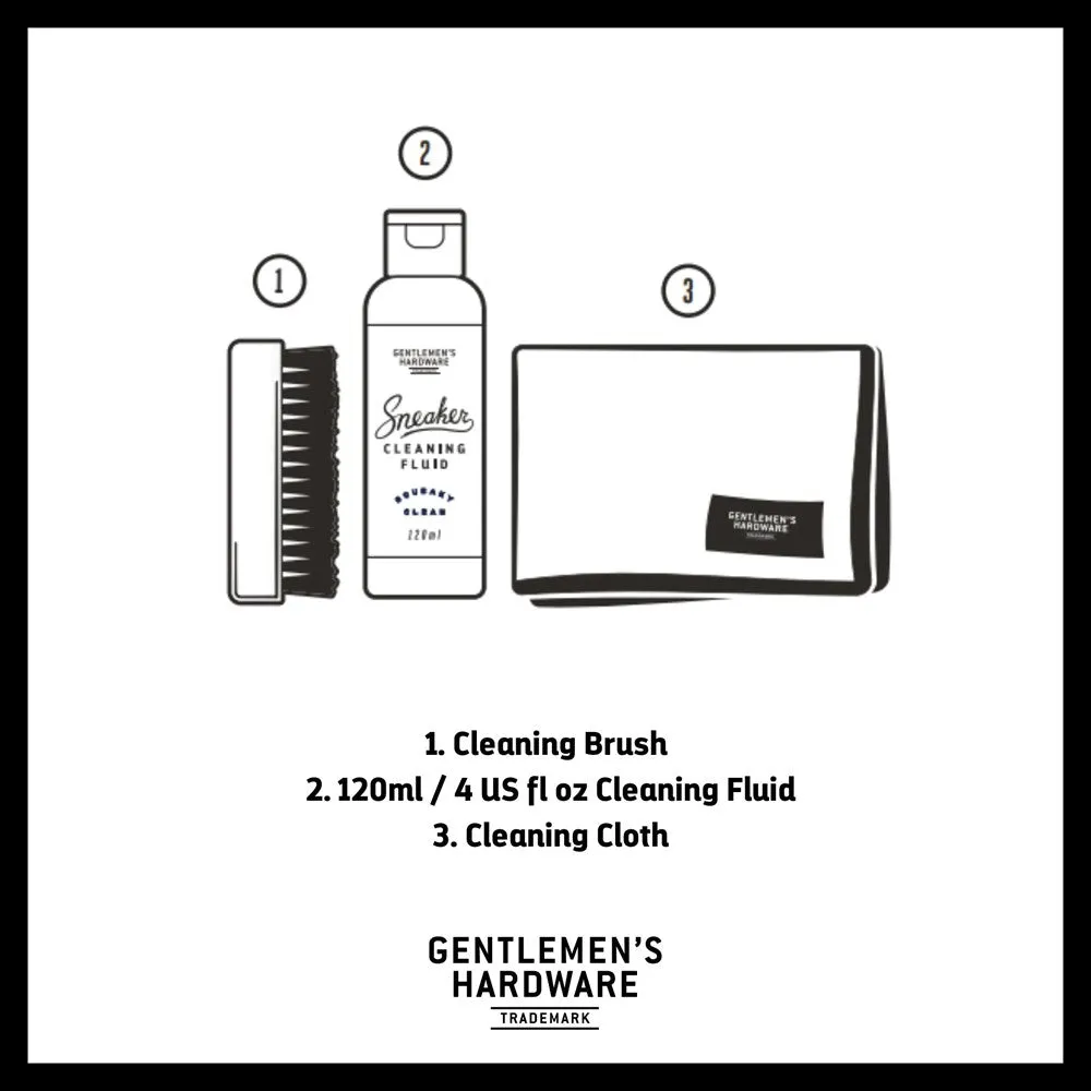 Gentlemen's Hardware: Sneaker Cleaning Kit