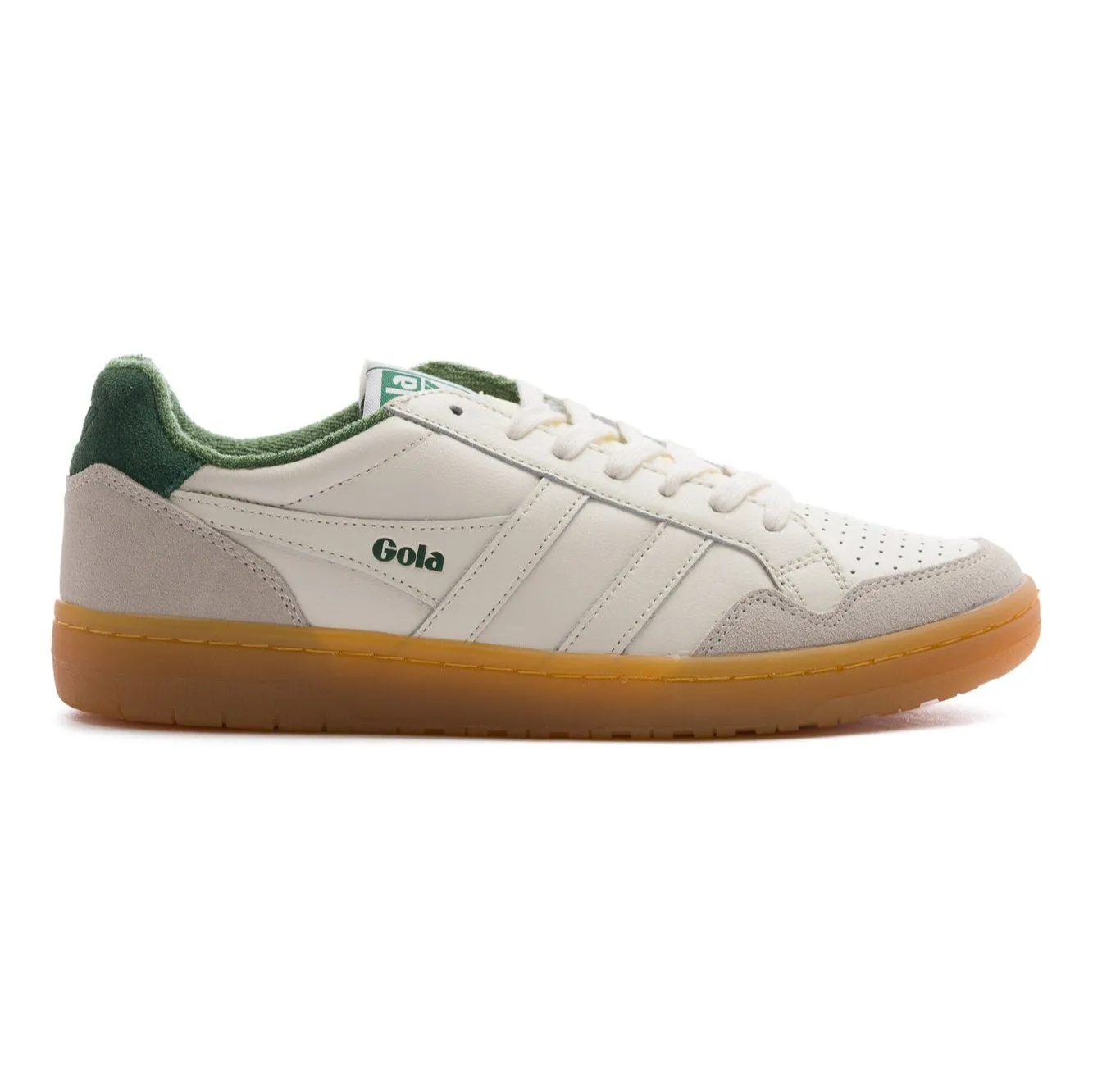 Gola Classics Women's Eagle '86 Sneakers - Off White/Evergreen/Gum