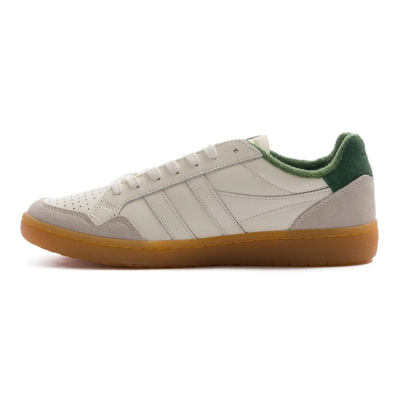 Gola Classics Women's Eagle '86 Sneakers - Off White/Evergreen/Gum
