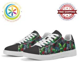 Graffiti Deck The Halls Skateboard Shoes