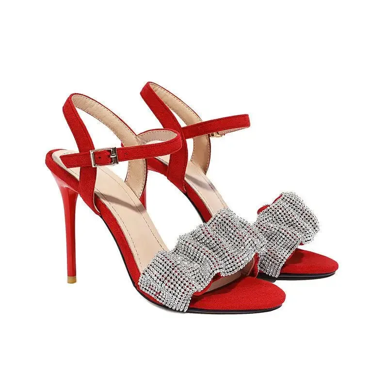 HEELS Roman Shoes for Women: Stylish Fish Mouth Toe High Heels