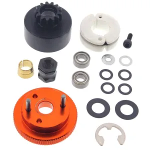 HPI Racing 1/8 Trophy Buggy 3.5 13 Tooth Clutch Bell, Shoes, Flywheel & Bearings