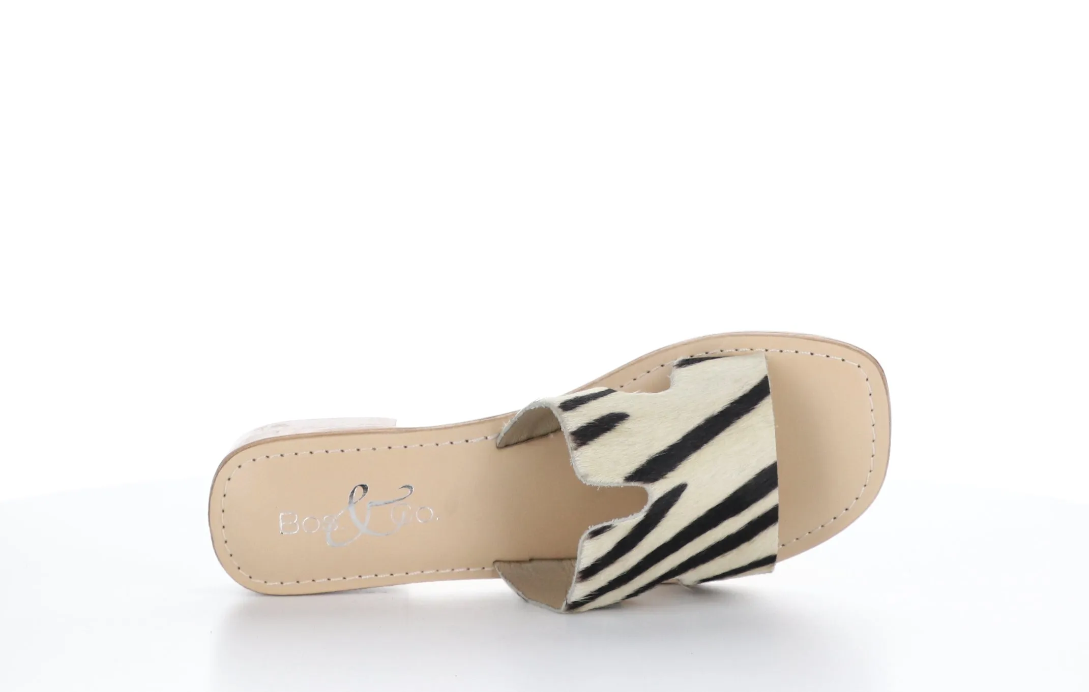 IMANI Zebra Casual Slides