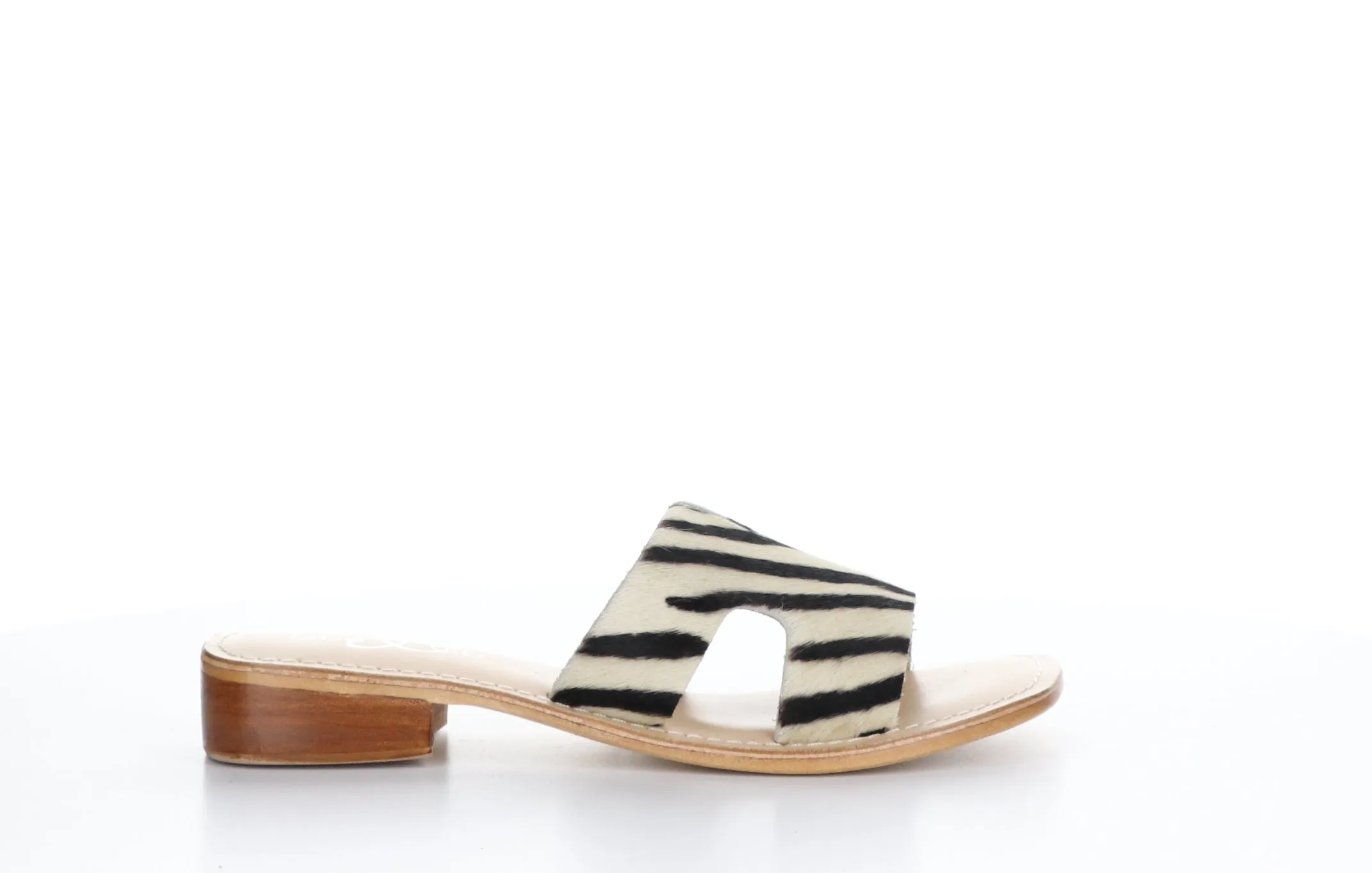 IMANI Zebra Casual Slides
