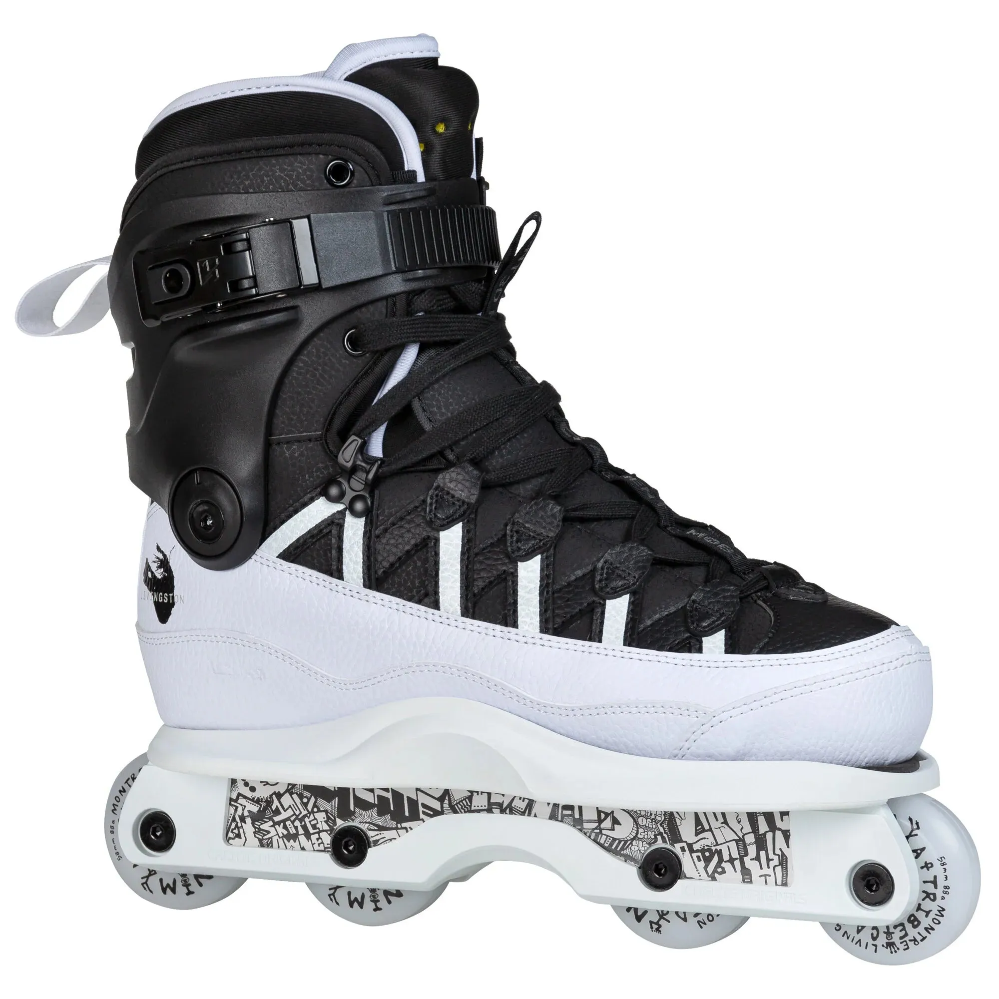 IQON AG 15 Montre Livingston Pro Skate Complete - White/Black [Pre-Order]