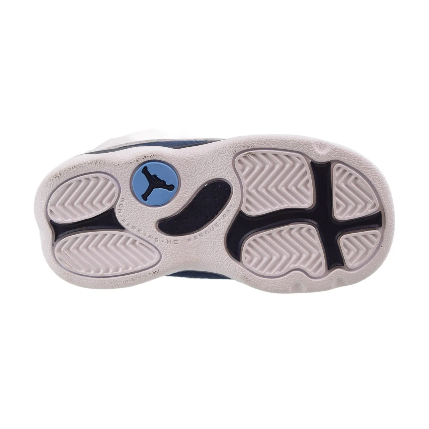 Jordan 13 Retro (TD) Toddlers Shoes White-Obsidian-Powder Blue