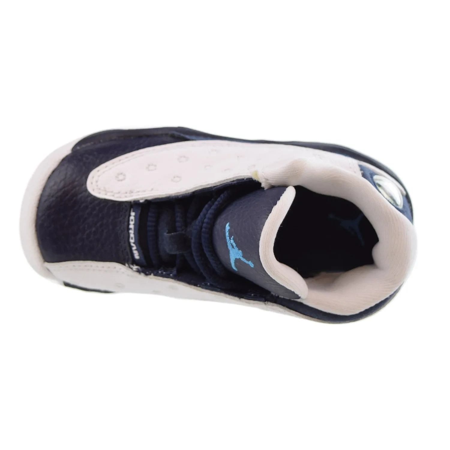 Jordan 13 Retro (TD) Toddlers Shoes White-Obsidian-Powder Blue