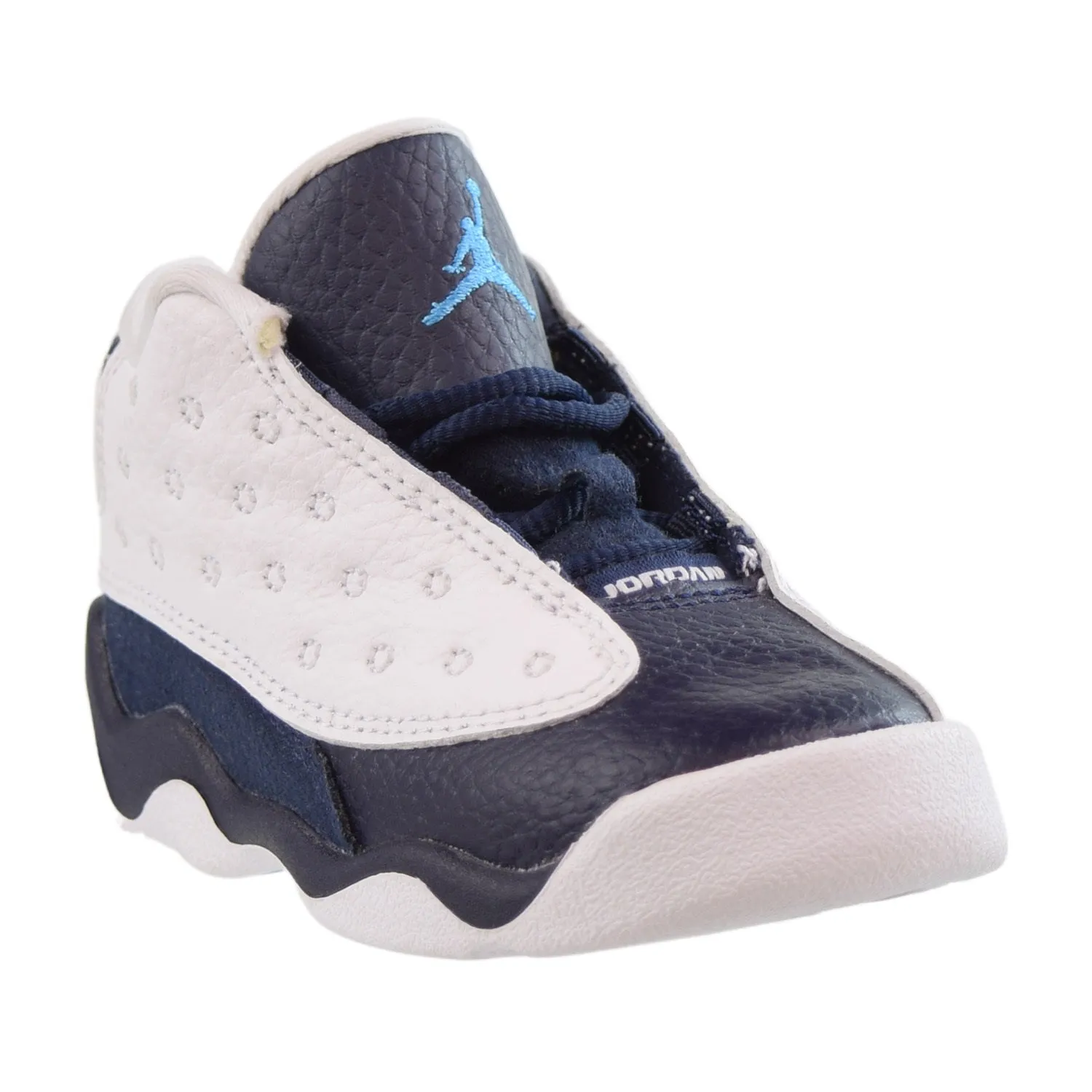 Jordan 13 Retro (TD) Toddlers Shoes White-Obsidian-Powder Blue