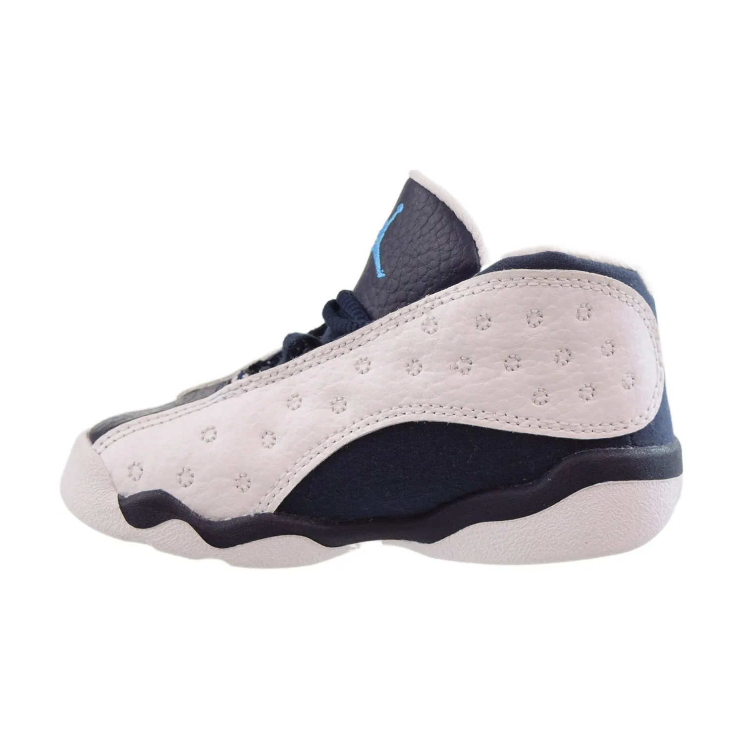 Jordan 13 Retro (TD) Toddlers Shoes White-Obsidian-Powder Blue
