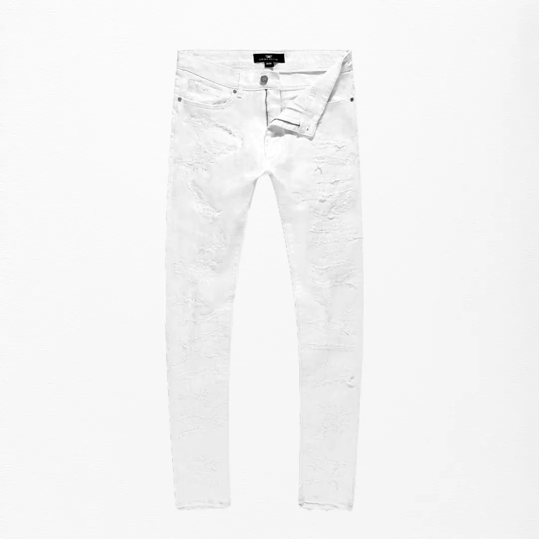 Jordan Craig Jeans - Skinny White  - JS1177A