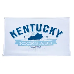 Kentucky Kicks Ass Flag