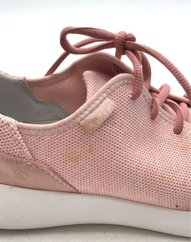 Kizik Men's Pink Low-Top Lace-Up Athletic Shoes - Size 10