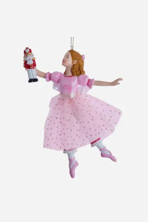 Kurt S. Adler Pink Clara Ballerina Ornament
