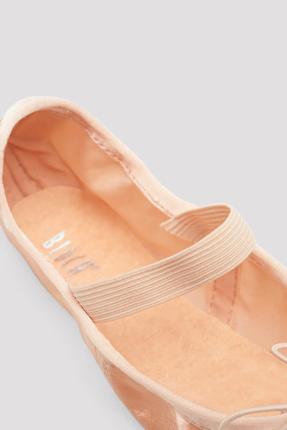 Ladies Stretch Satin Ballet Shoes