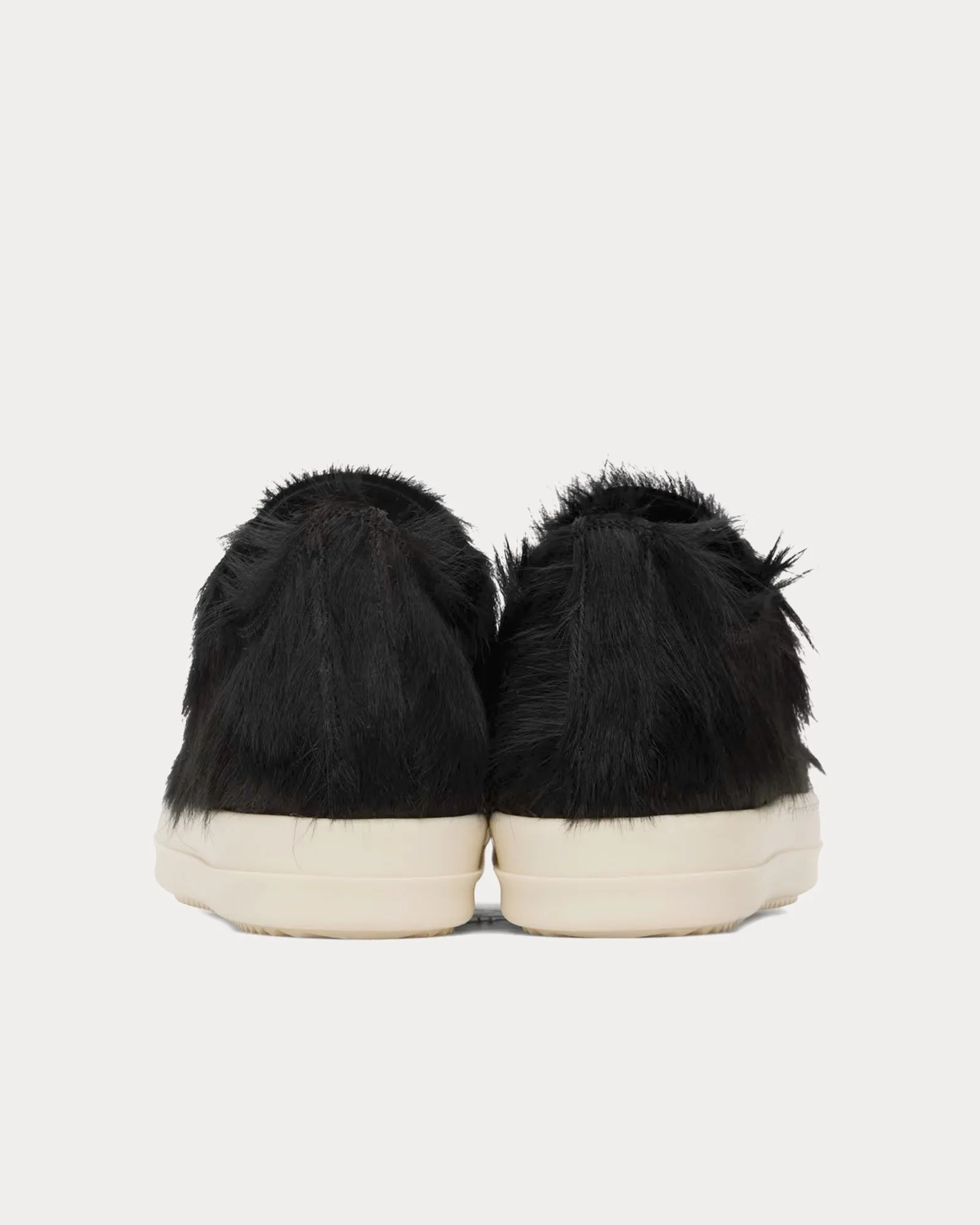 Low Hair On Leather Black / Milk / Milk Low Top Sneakers