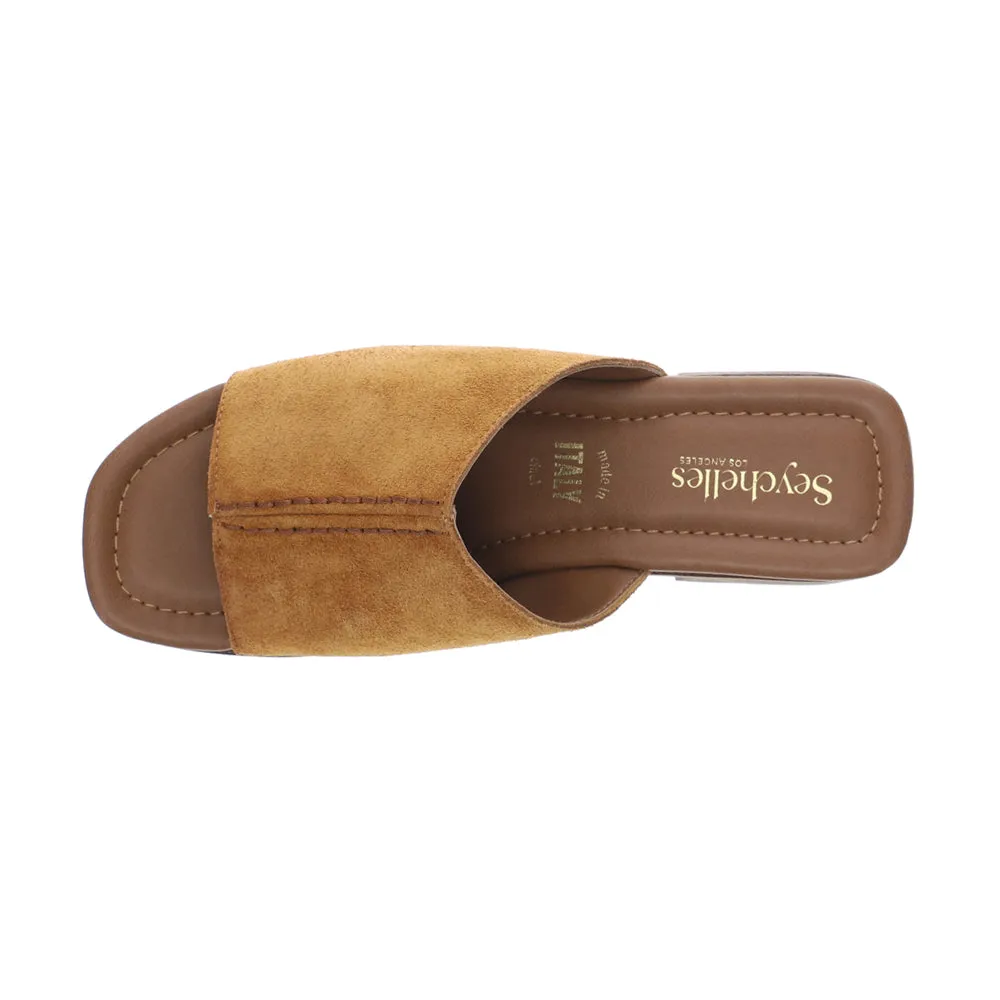 Made For Me Suede Slide Sandals