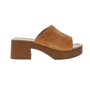Made For Me Suede Slide Sandals