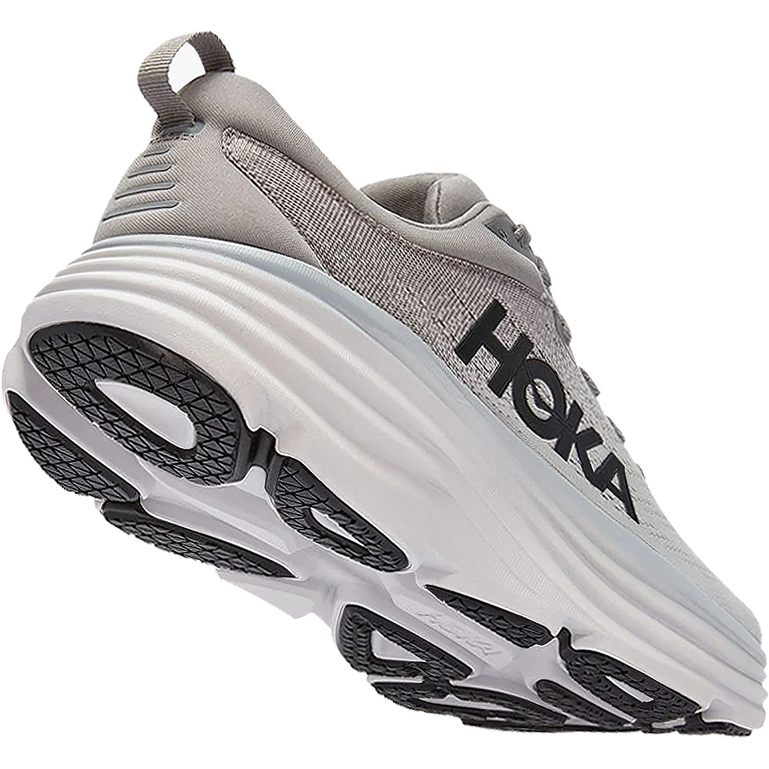 Men's Hoka Bondi 8 Sharkskin/Harbor Mist Mesh