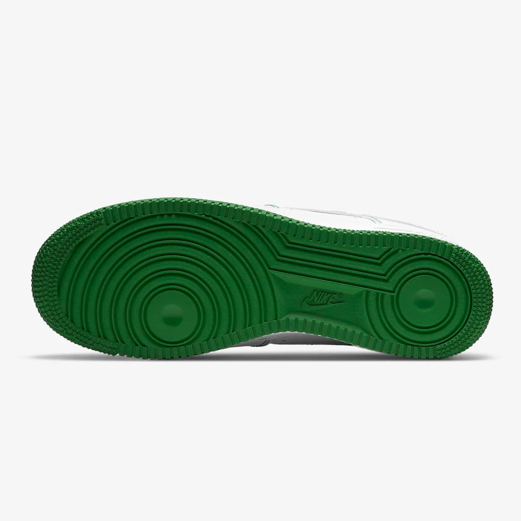 Men's Nike Air Force 1 '07 "Contrast Green Stitch" (White/Pine Green)(CV1724-103)