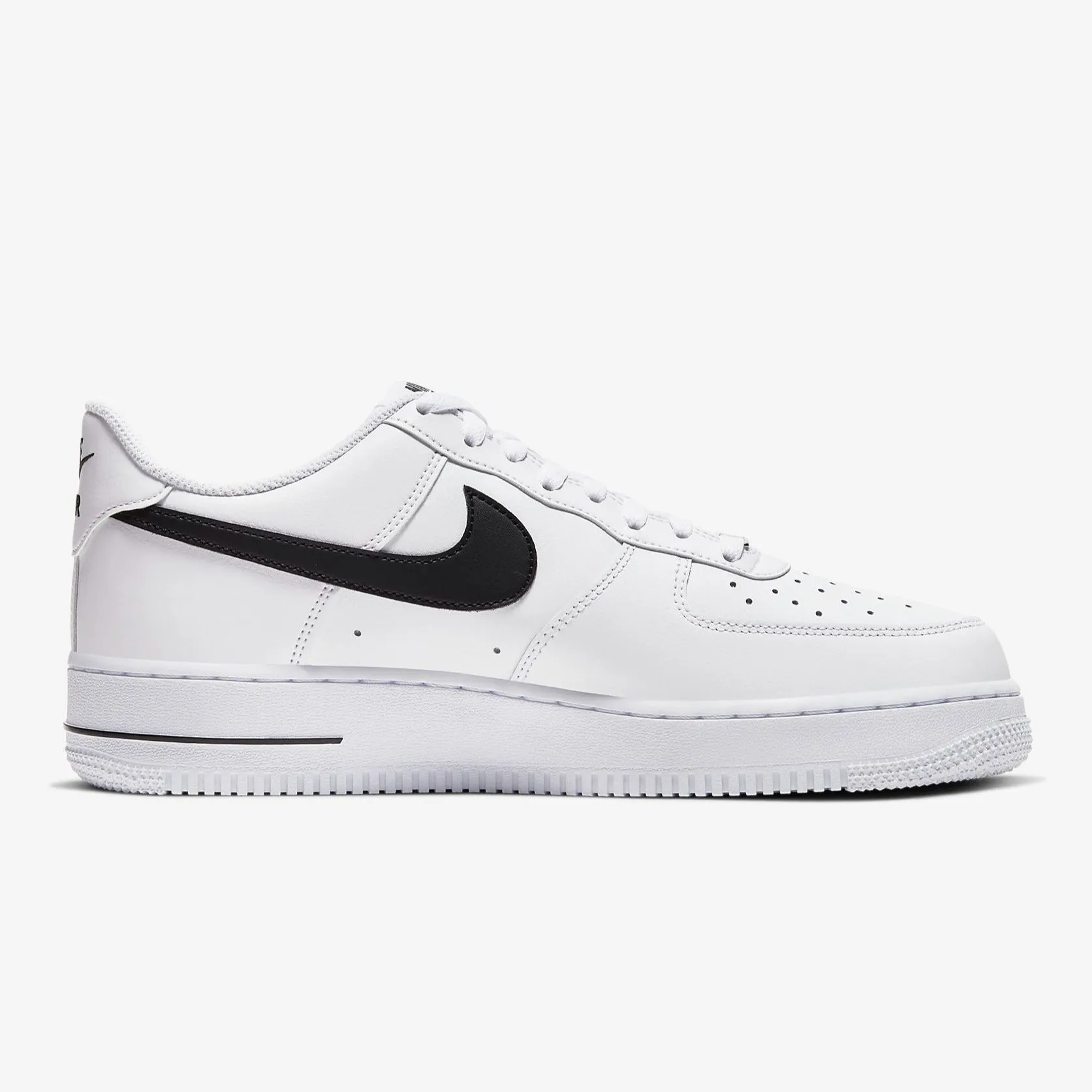 Men's Nike Air Force 1 '07 (White/Black)(CJ0952-100)