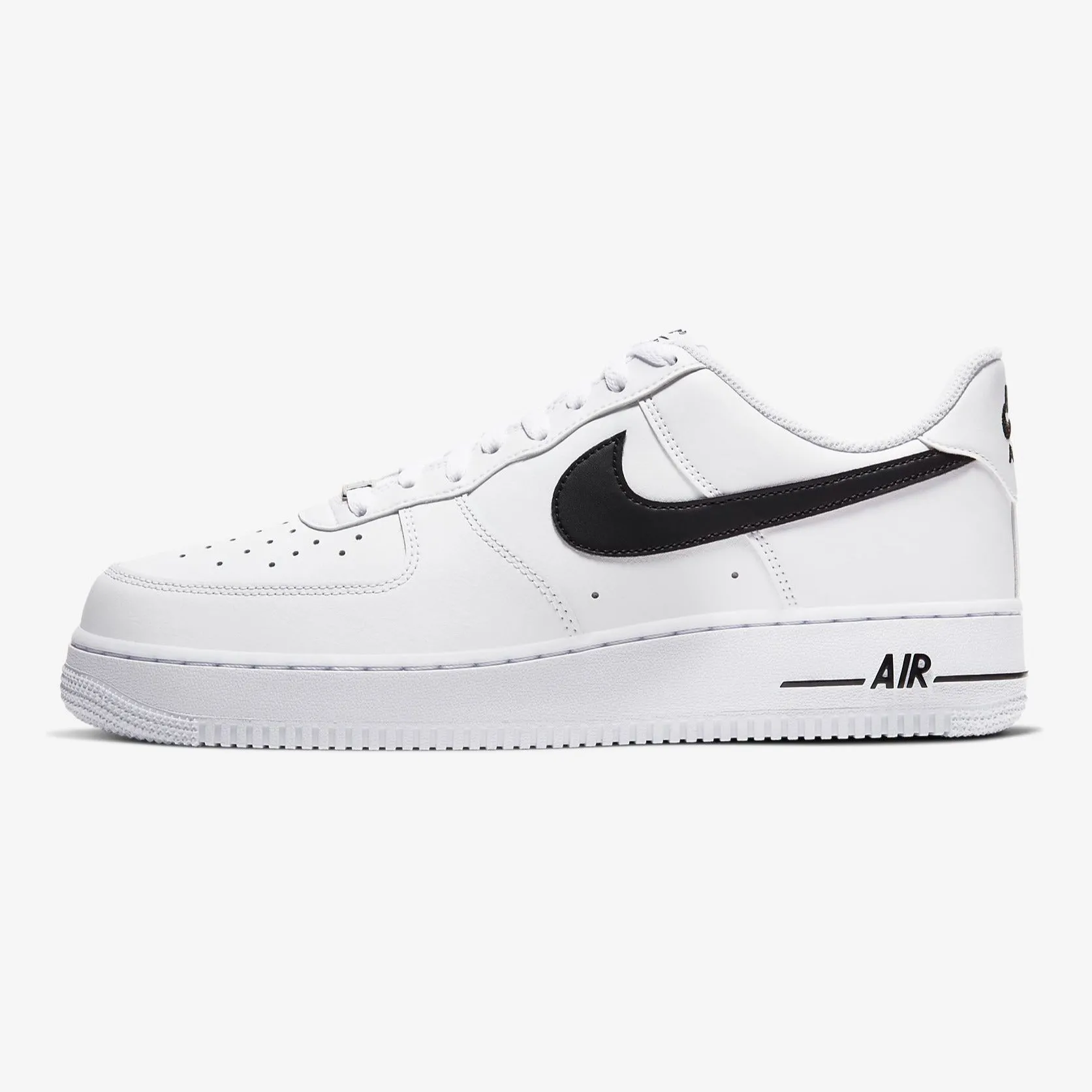 Men's Nike Air Force 1 '07 (White/Black)(CJ0952-100)