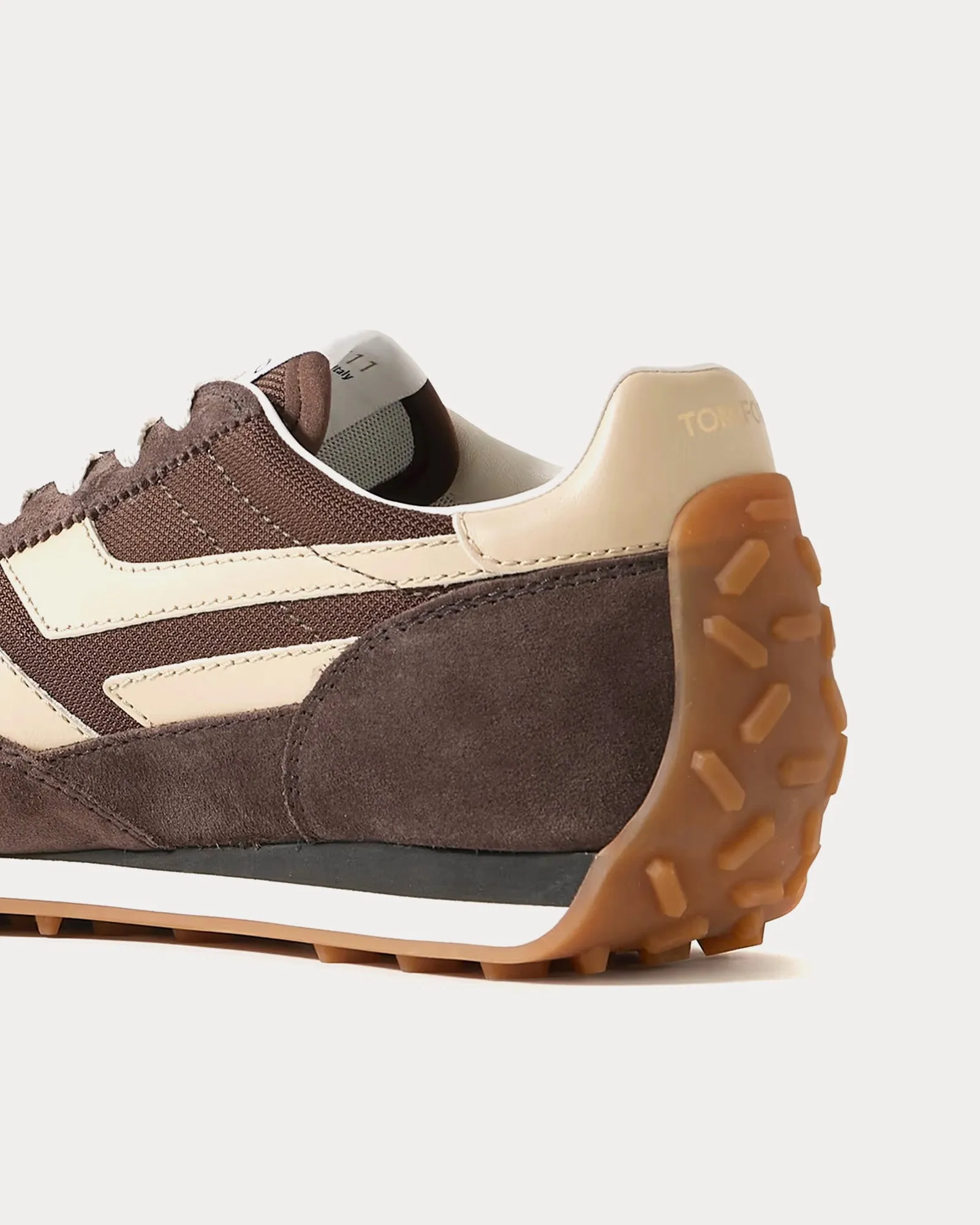 Mick Suede Dark Brown Low Top Sneakers